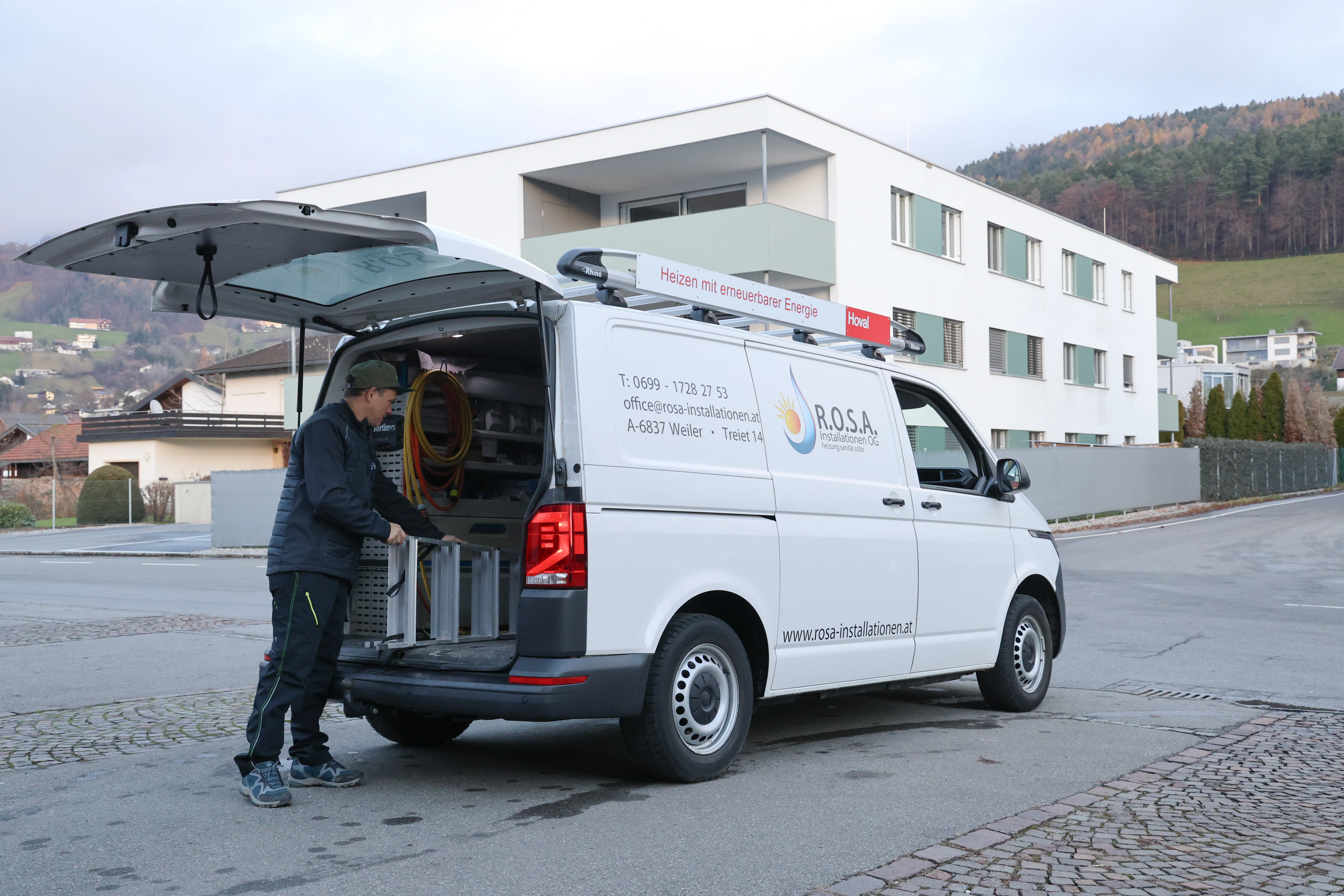 Rosa Installationen Weiler